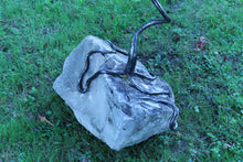 Blacksmith Metal Art by Ryan Schmidt - www.mittysmetalart.com - Colored Bottle Tree #metalart #blacksmith #bottletree