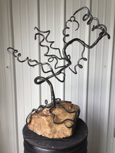 Buy Now - www.mittysmetalart.com - Blacksmith Metal Bonsai Tree, Sculpture, Jewelry Display, Iron Gift