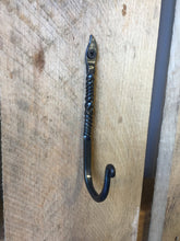 We’re all about using the wall for vertical storage! Blacksmith Metal Art by Ryan Schmidt - www.mittysmetalart.com - Shop Online Anytime!