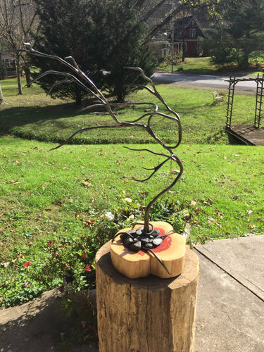 Blacksmith Metal Art - www.mittysmetalart.com - Bonsai Tree, Garden Sculpture, Jewelry Display Stand